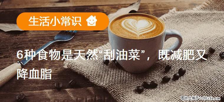 【生活小常识】6种食物是天然“刮油菜”，既减肥又降血脂 - 常德生活资讯 - 常德28生活网 changde.28life.com